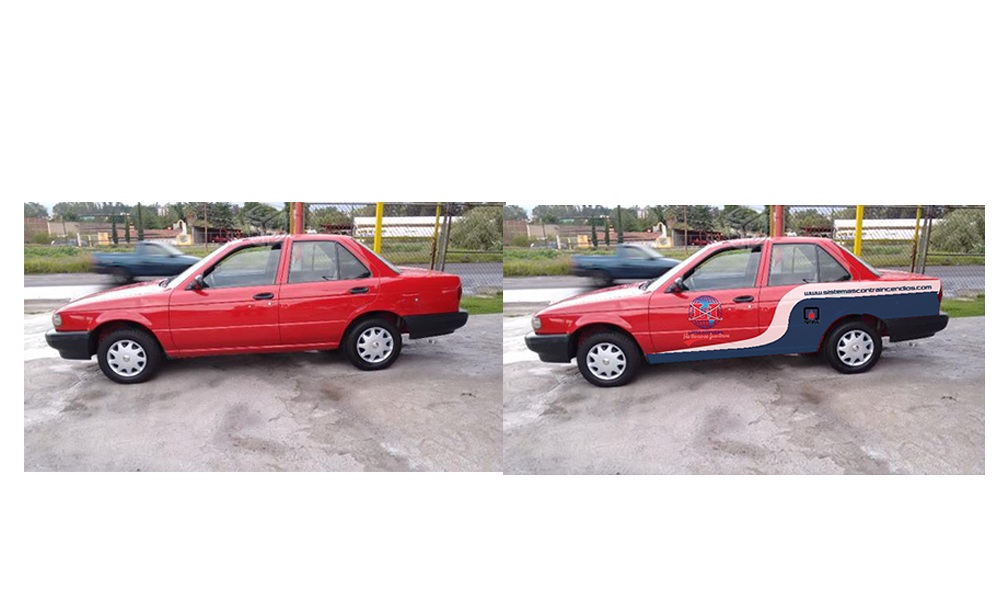 rotulación de vehículos