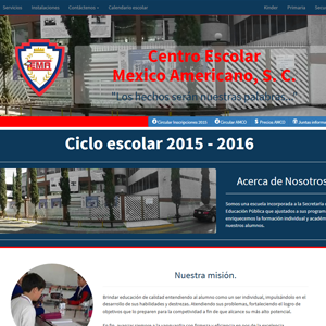Sitios web para escuelas